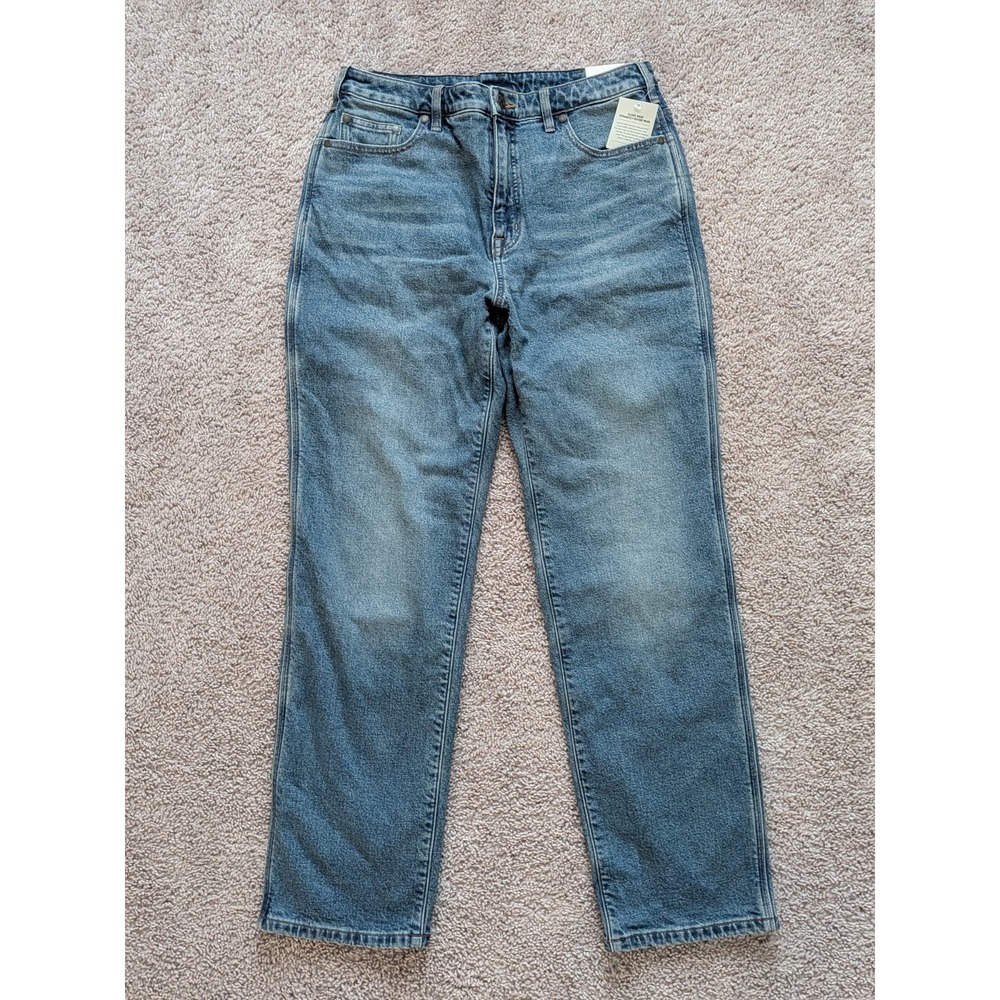NWT Duluth Heritage Hi-Rise Lined Straight Leg Jeans Women's 12 Reg (Fits 30x30)